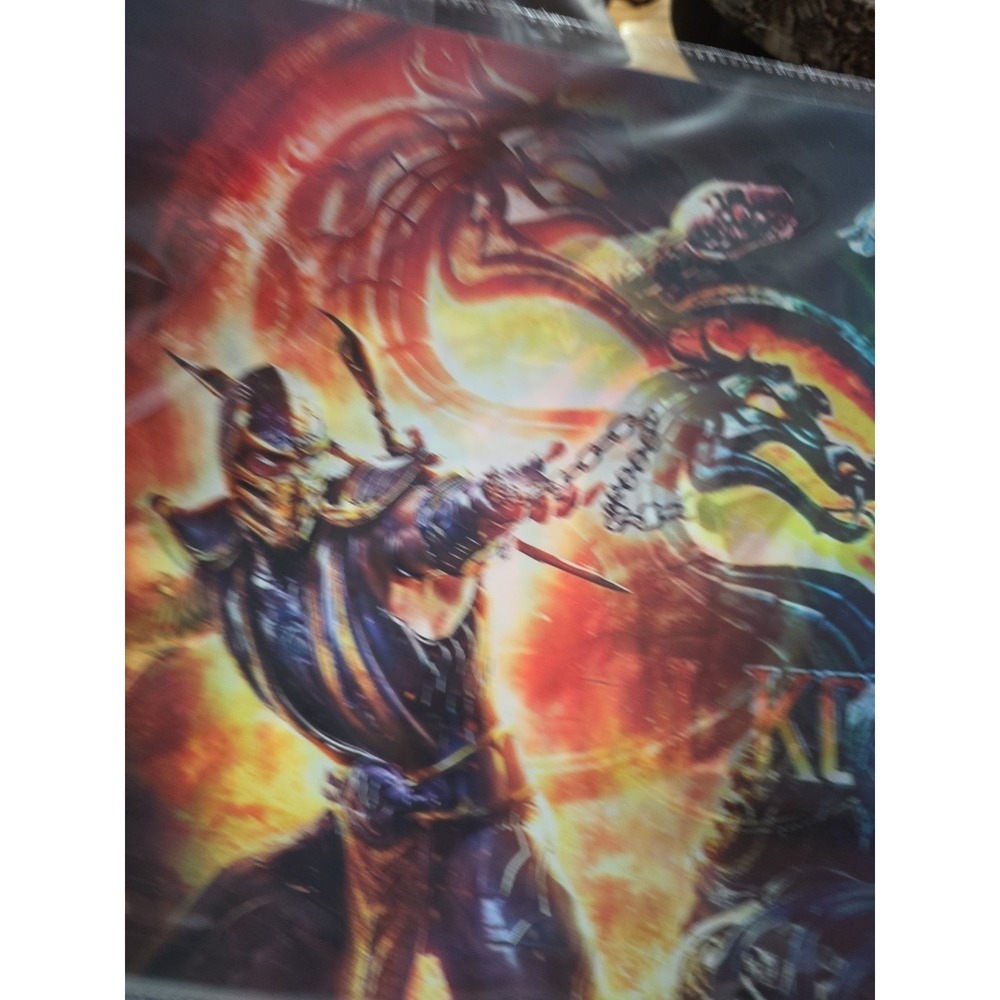 Mortal Kombat Customized 3D Lenticular Posters 12X16